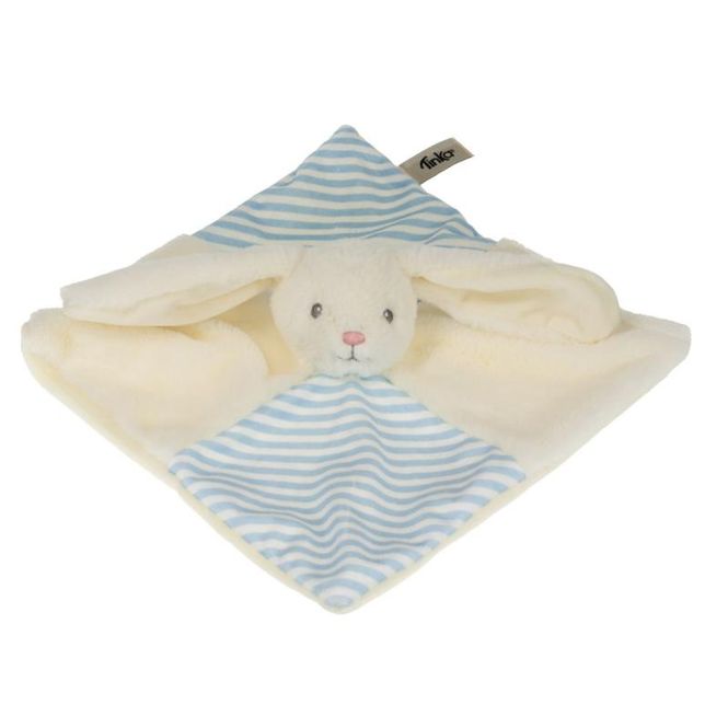 Hovedbilde KOSEKLUT KANIN HVIT/BLÅ 29CM TINKA BABY