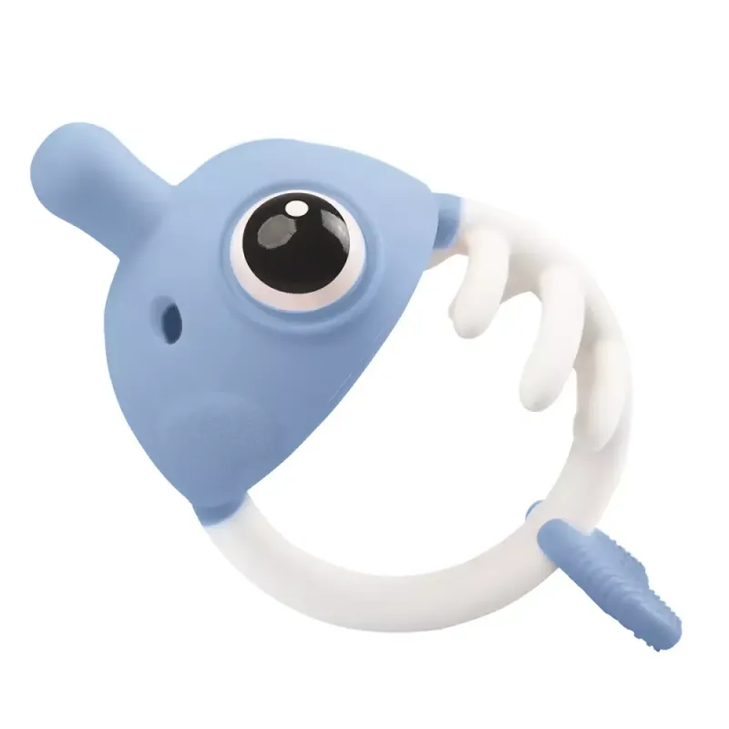 MOMBELLA CLOWNFISH BITELEKE - LYS BLÅ